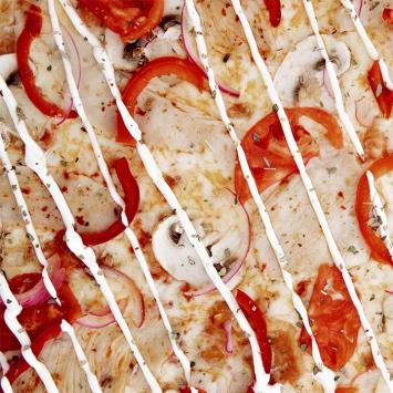 “Chicken Gourmet” pizzaPizza delivery service in Baku. Free Delivery.